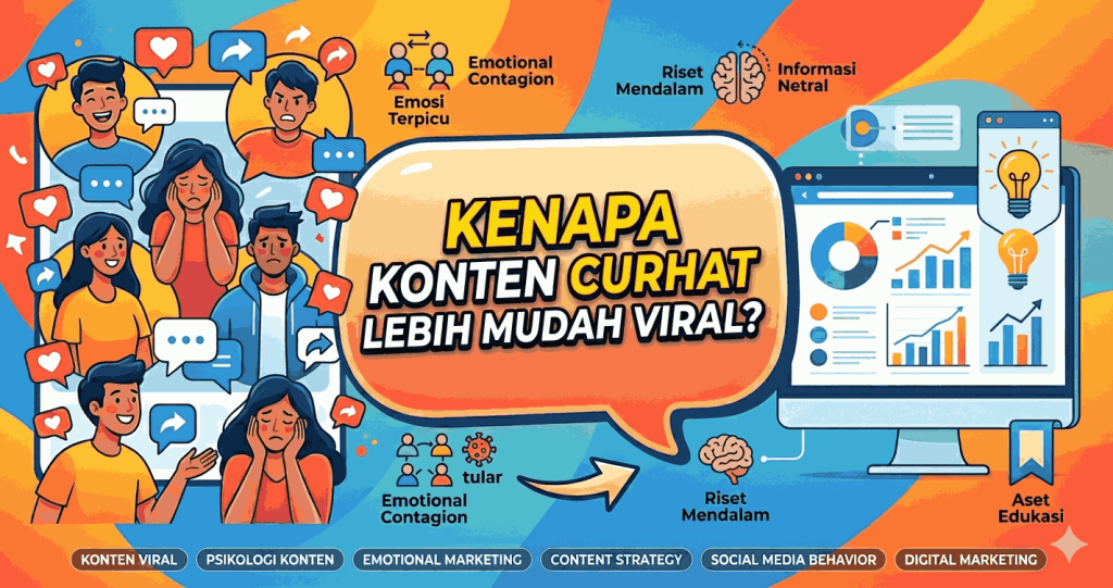 Kenapa Konten Curhat Lebih Mudah Viral?