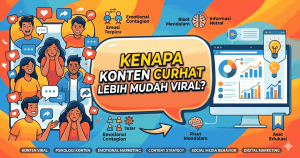 Kenapa Konten Curhat Lebih Mudah Viral?